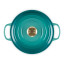 Le Creuset Rivieraï¿½Signature 4.2L Round Cast Iron Casserole, 24cm