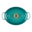 Le Creuset Rivieraï¿½Signature 6.3L Oval Cast Iron Casserole, 31cm