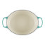 Le Creuset Rivieraï¿½Signature 6.3L Oval Cast Iron Casserole, 31cm top view open