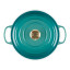 Le Creuset Riviera Signature 5.3L Round Cast Iron Casserole, 26cm
