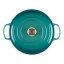 Le Creuset Rivieraï¿½Signature 6.7L Round Cast Iron Casserole, 28cm