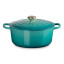 Le Creuset Rivieraï¿½Signature 6.7L Round Cast Iron Casserole, 28cm