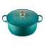 Le Creuset Rivieraï¿½Signature 6.7L Round Cast Iron Casserole, 28cm