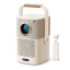 Yaber T2 Plus Full HD Portable Projector with Google TV Dongle
