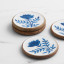 Salisbury & Co Wildflower Calla Coasters, Set of 4