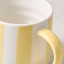 Salisbury & Co Striped Collective Mug, 425ml - Butter