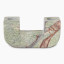 Thread Office Green Marble Double Dinner Candle Holder