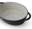 Sagenwolf Oval Casserole ,34cm - Black