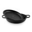 Sagenwolf Shallow Cast Iron Casserole Pot, 30cm