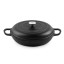 Sagenwolf Shallow Cast Iron Casserole Pot, 30cm