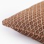 Thread Office Geo Chenille Brown Scatter Cushion Cover, 60cm x 60cm