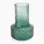 Thread Office Green Dimple Funnel Glass Vase