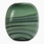 Thread Office Green Contour Glass Vase