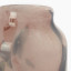 Thread Office Pink Marbled Glass Vase