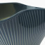 Thread Office Blue Curvy Ceramic Planter