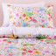 Linen House Strawberry Meadow Duvet Cover Set - Three Quarter
