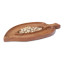 Humble & Mash Acacia Leaf Platter, 35cm with nuts