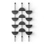 Umbra Solis Adjustable Shelves, 4-Piece - Black