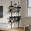 Umbra Solis Adjustable Shelves, 4-Piece - Black