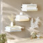 Umbra Silver Conceal Shelves Set, Pack of 3 - Small