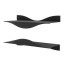Umbra Surf Shelves, Set of 2 - Black