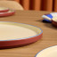 MADE.com Modern Studio Brown Dinner Plates, Set of 4