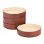 MADE.com Modern Studio Brown Pasta Bowls, Set of 4