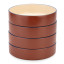 MADE.com Modern Studio Brown Pasta Bowls, Set of 4