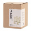 MADE.com Travellers Rest Green Champagne Flutes, Set of 4