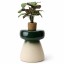 Thread Office Ceramic Green Ombre Side table