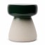 Thread Office Ceramic Green Ombre Side table