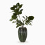 Thread Office Green Reactive Glaze Shell Vase
