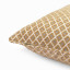 Thread Office Golden Yellow Geo Chenille Scatter Cushion Cover, 60cm x 60cm
