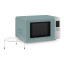 Smeg Microwave Oven with Grill, 29L - Emerald Green