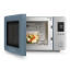Smeg Combination Microwave Oven, 27L - Storm Blue
