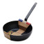 De Buyer Blue Carbon Country Steel Frying Pan - 28cm