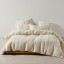 Linen House Coolum Silver Duvet Cover Set - Queen