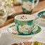 Maxwell & Williams Kimono Cup and Saucer Set - Teal