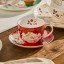 Maxwell & Williams Kimono Cup and Saucer Set - Red