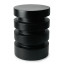 Humble & Mash Black Castle Side Table