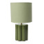 Humble & Mash Small Scallop Table Lamp - Sage