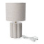 Humble & Mash Small Scallop Table Lamp - Natural