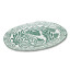 Mervyn Gers Fynbos Oval Platter, 39cm - Green