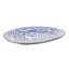 Mervyn Gers Fynbos Oval Platter, 39cm - Blue side view