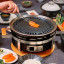 Grills of Japan 2-in-1 Teppanyaki & Hibachi Grill - black