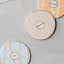 Yvonne Ellen Party Ring Coasters, Set of 4