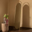 Native Decor Slant Pill Floor Mirror