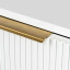 Native Decor Florence Fluted Bedside Table - White