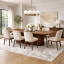 Native Decor Ndileka Slatted Dining Table - 8-Seater