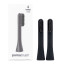 Pomadent Pomabrush Advanced Brush Heads, Pack of 4 - Black